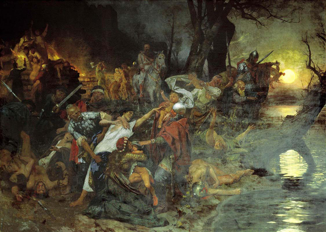 Funeral Feast of Russians 